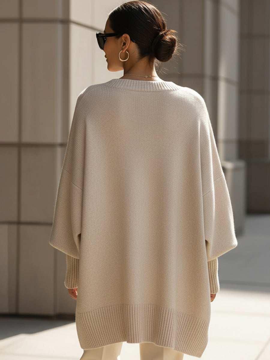 Amelia Callowyn Sweater | Effortless Elegance Meets Cozy Sophistication