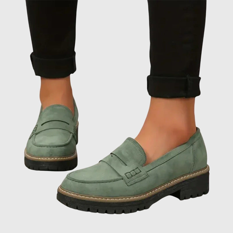 Amelia Destiny Loafers | Timeless Suede with Effortless Sophistication