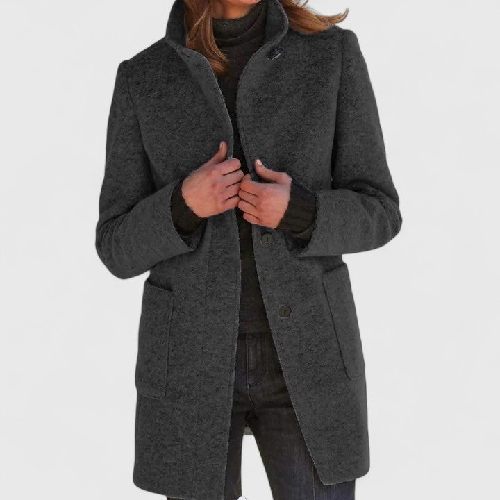 Amelia Jayzmarie Jacket | Timeless Elegance Meets Winter Warmth