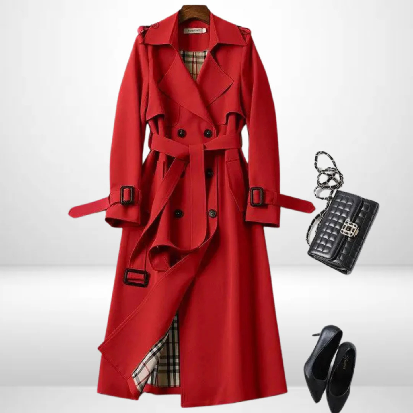 Classic Belted Trench Coat | Timeless Everyday Elegance