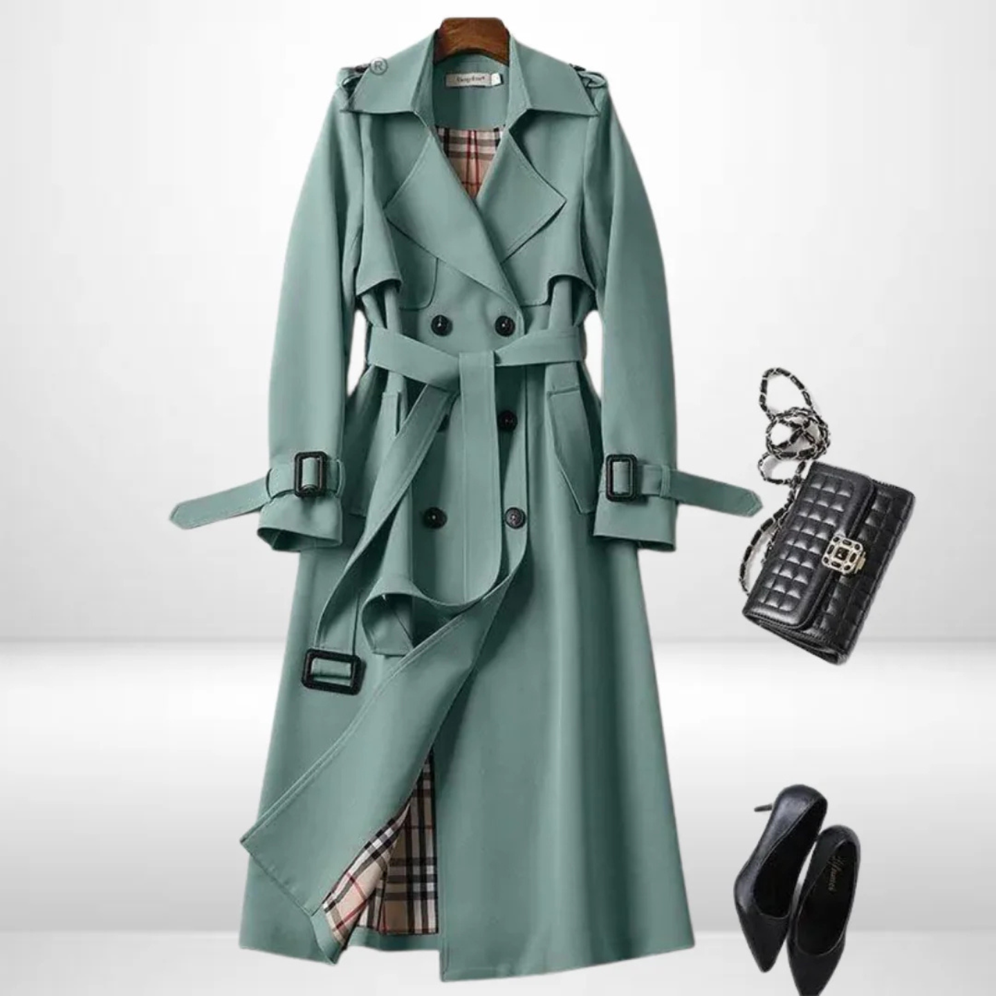 Classic Belted Trench Coat | Timeless Everyday Elegance