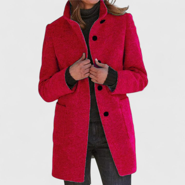 Amelia Jayzmarie Jacket | Timeless Elegance Meets Winter Warmth