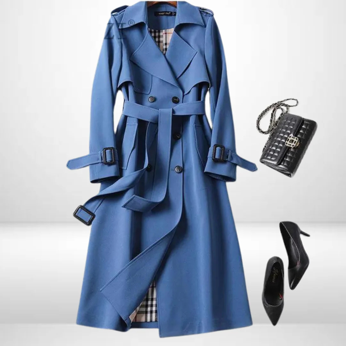 Classic Belted Trench Coat | Timeless Everyday Elegance