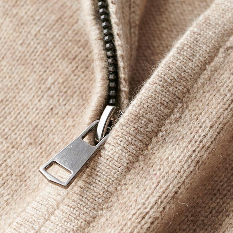 Adrian™ Zip-Up Pullover | Refined Warmth & Timeless Style