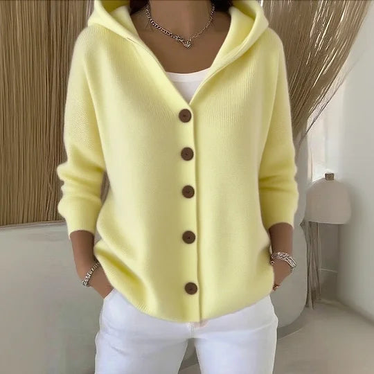 Luna™ Hooded Cardigan | Timeless Comfort & Effortless Style