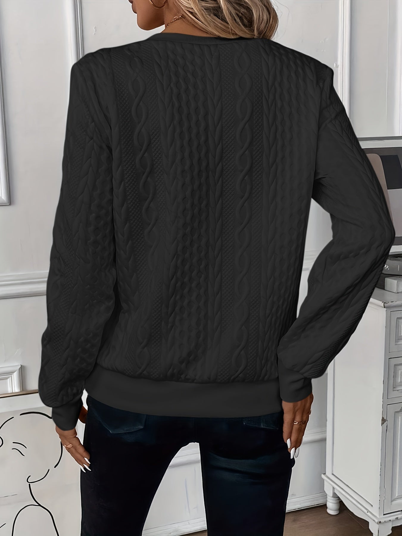 Amelia Zip-Up Cable Knit Jumper | Cozy Warmth Meets Effortless Style