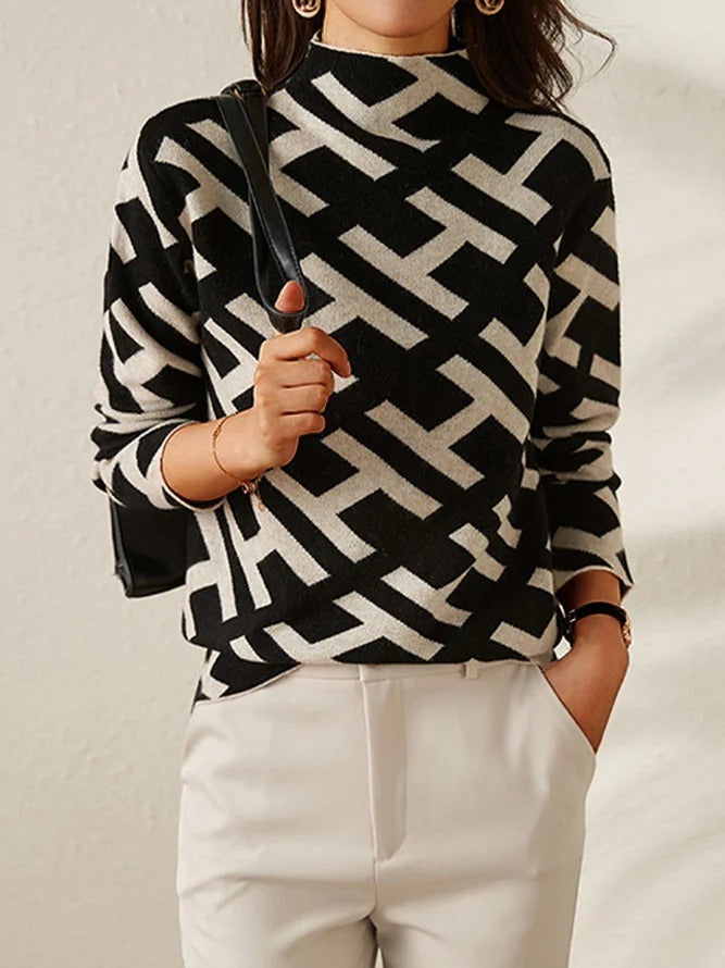 Amelia Jessy Roll Neck Jumper | Luxury and Timeless Elegance