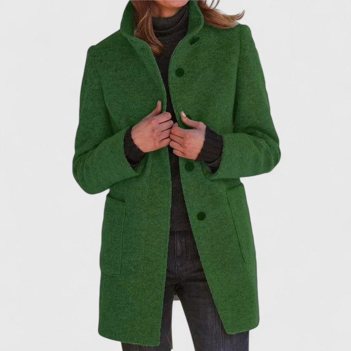 Amelia Jayzmarie Jacket | Timeless Elegance Meets Winter Warmth