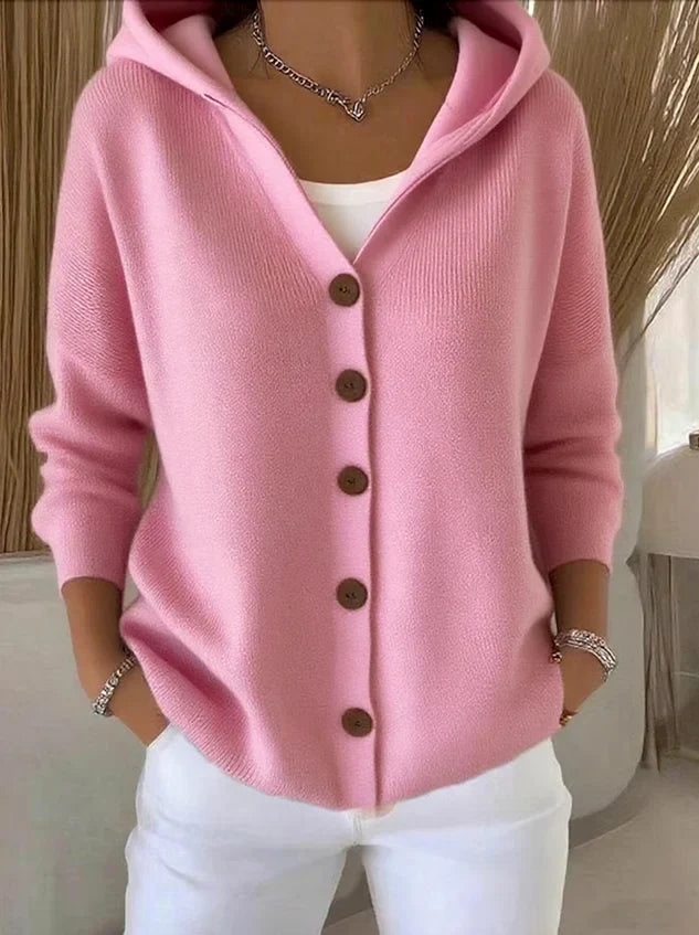 Luna™ Hooded Cardigan | Timeless Comfort & Effortless Style