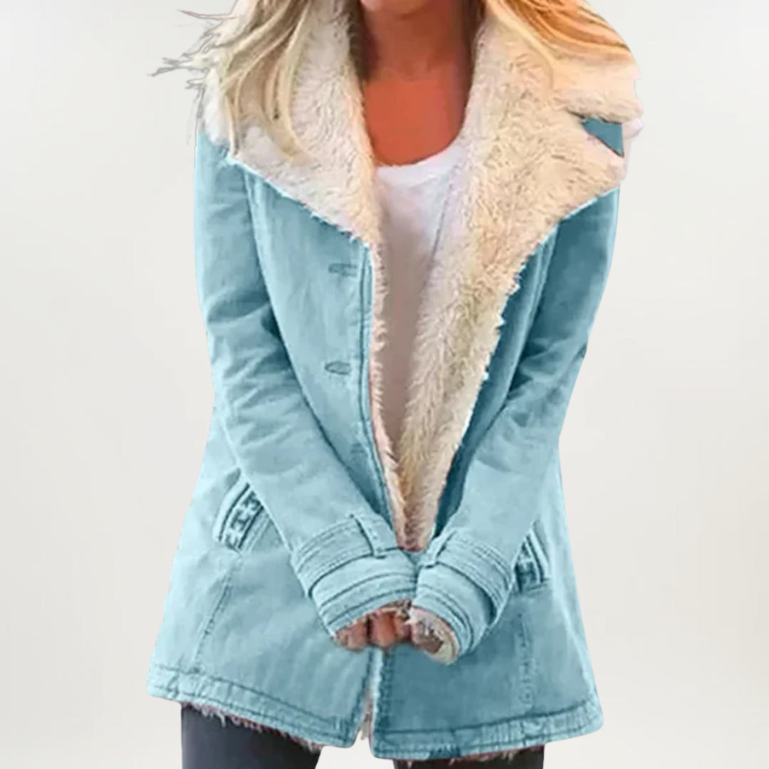 Amelia Elmsbury Coat | Soft, Steady Warmth for Chilly Days