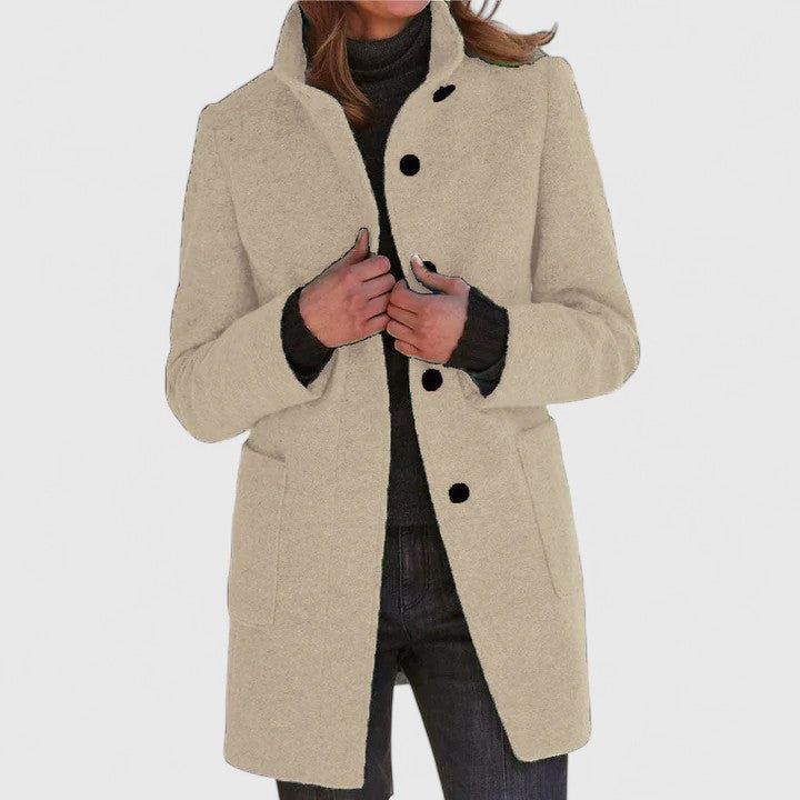 Amelia Jayzmarie Jacket | Timeless Elegance Meets Winter Warmth