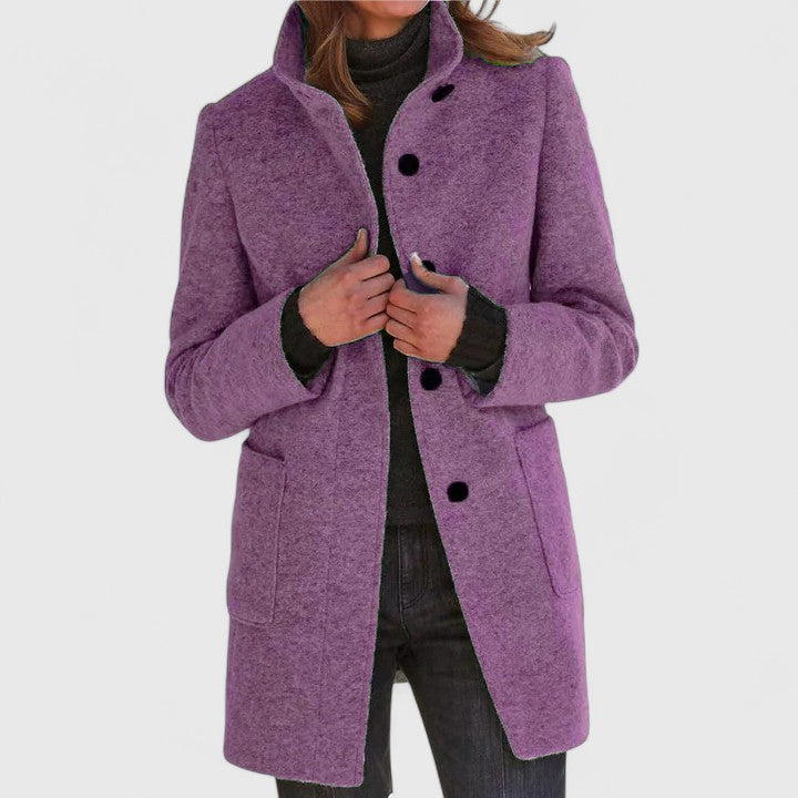 Amelia Jayzmarie Jacket | Timeless Elegance Meets Winter Warmth