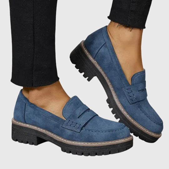 Amelia Destiny Loafers | Timeless Suede with Effortless Sophistication