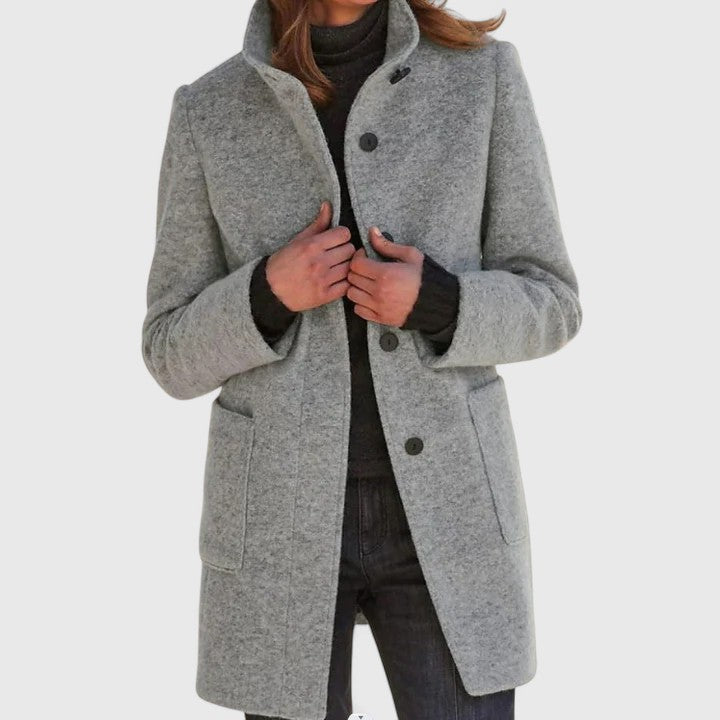 Amelia Jayzmarie Jacket | Timeless Elegance Meets Winter Warmth