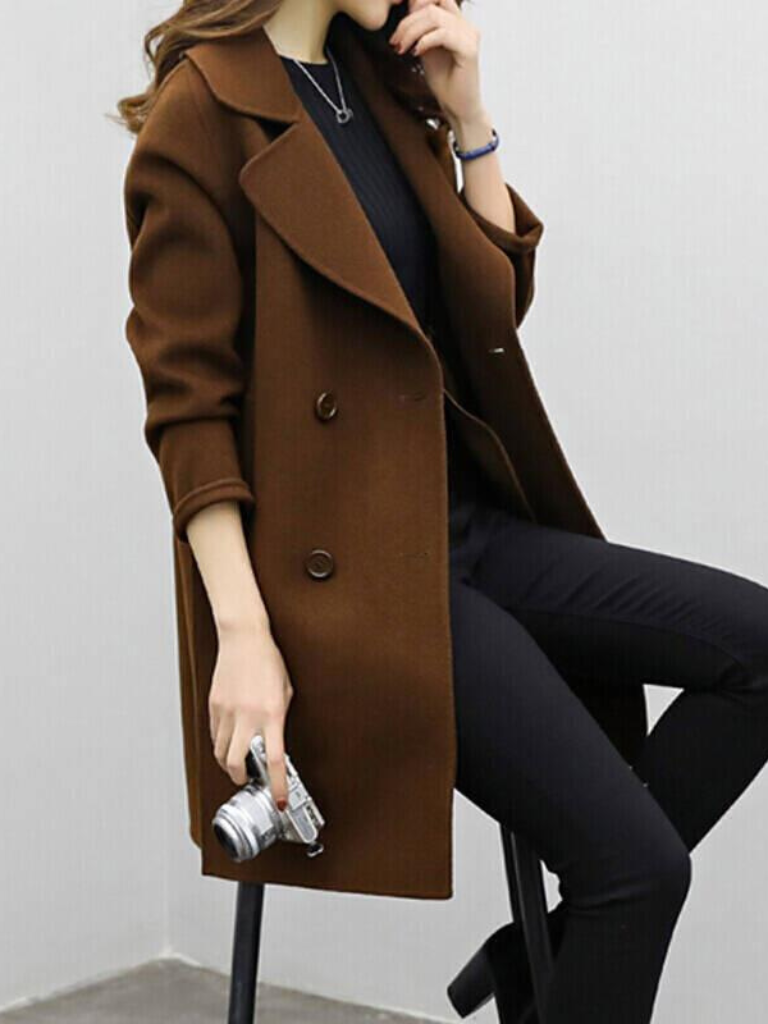 Amelia Pol Coat | Timeless Elegance, Effortless Sophistication