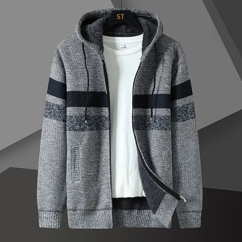 Fall Essential Zip-Up Jacket | Fleece-Lined Warmth & Modern Style