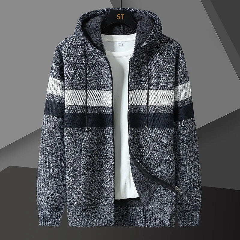 Fall Essential Zip-Up Jacket | Fleece-Lined Warmth & Modern Style