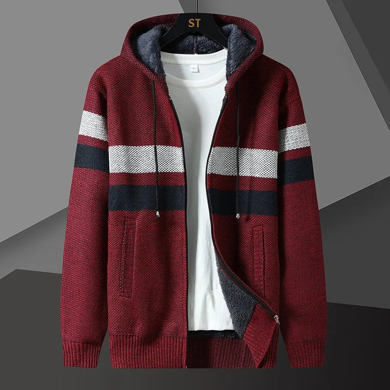 Fall Essential Zip-Up Jacket | Fleece-Lined Warmth & Modern Style