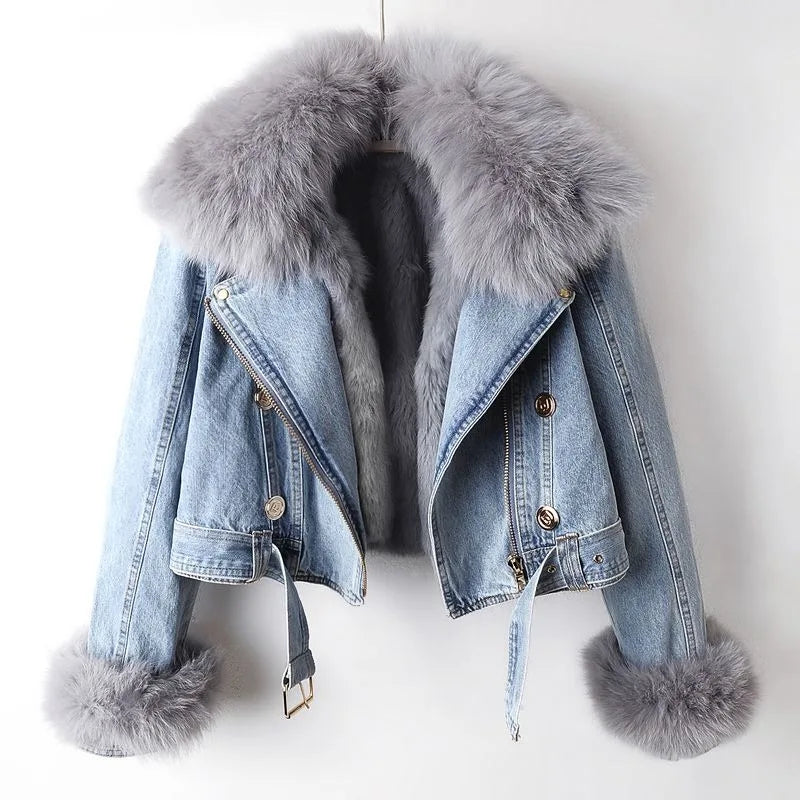 Sienna Luxe Denim Jacket