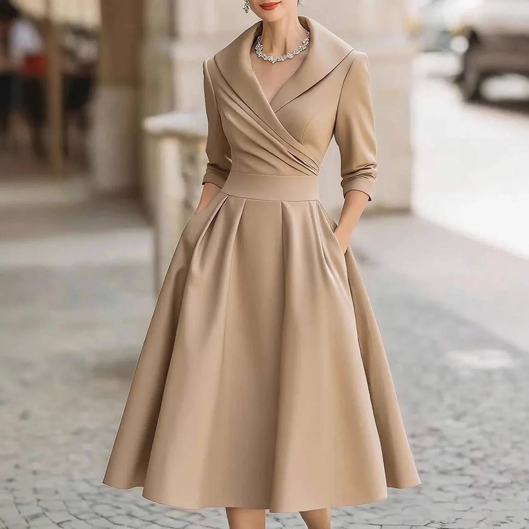 Amelia Marley Quinn Dress | Graceful Style and Flattering Fit
