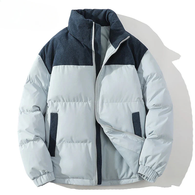 Quilted Relaxed-Fit Coat | Warmth with Modern Texture