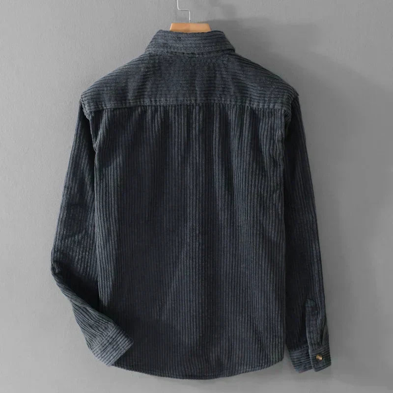 Amelia & George Michael Corduroy Shirt | Smart Comfort, Timeless Style