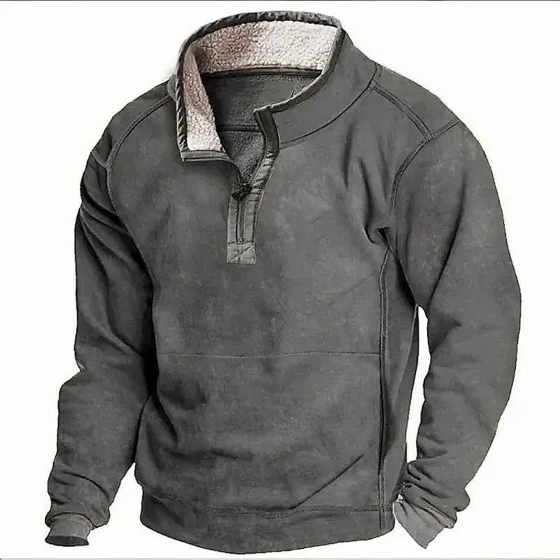 Fleece-Lined Jacket | Rugged Warmth for Autumn Days