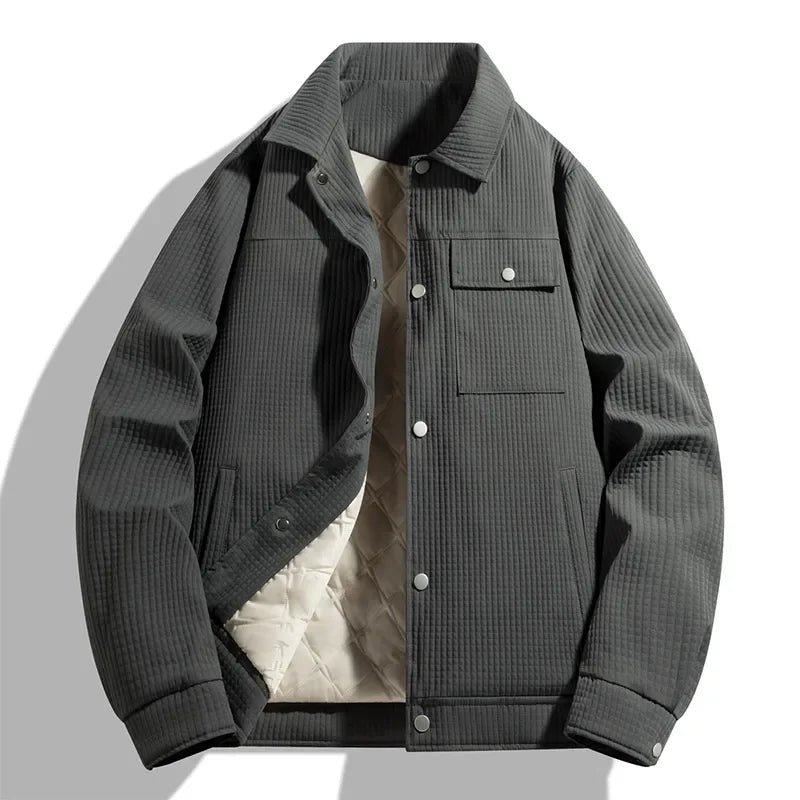 Modern Structured Jacket | Quilted Warmth & Everyday Style