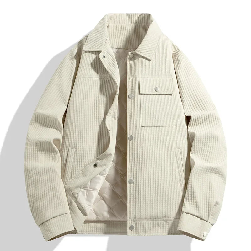 Modern Structured Jacket | Quilted Warmth & Everyday Style