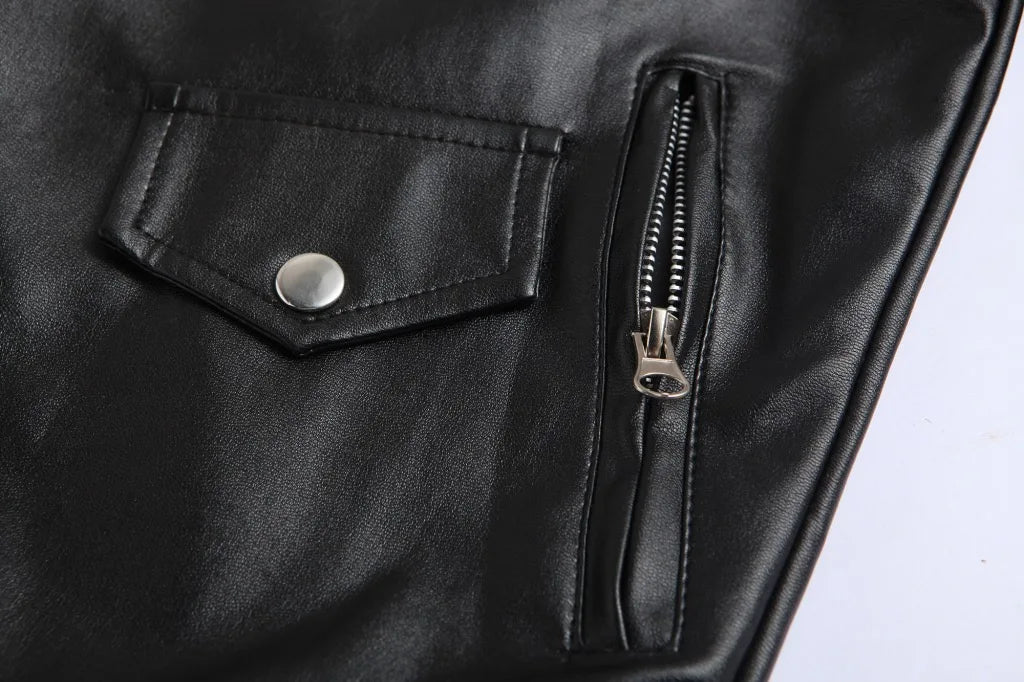 Modern Slim-Fit Leather Bomber | Effortless Everyday Elegance