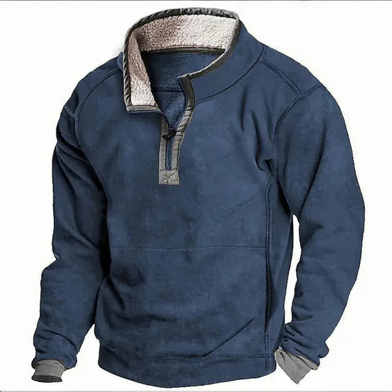 Fleece-Lined Jacket | Rugged Warmth for Autumn Days