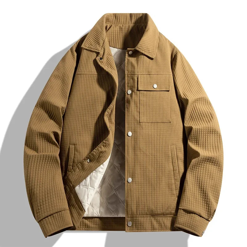 Modern Structured Jacket | Quilted Warmth & Everyday Style