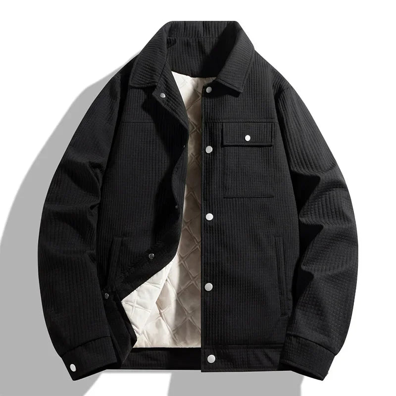 Modern Structured Jacket | Quilted Warmth & Everyday Style