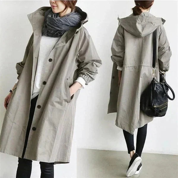 Oversized Water-Repellent Trench | Effortless Everyday Style