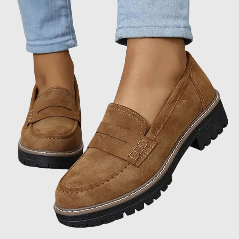 Amelia Destiny Loafers | Timeless Suede with Effortless Sophistication