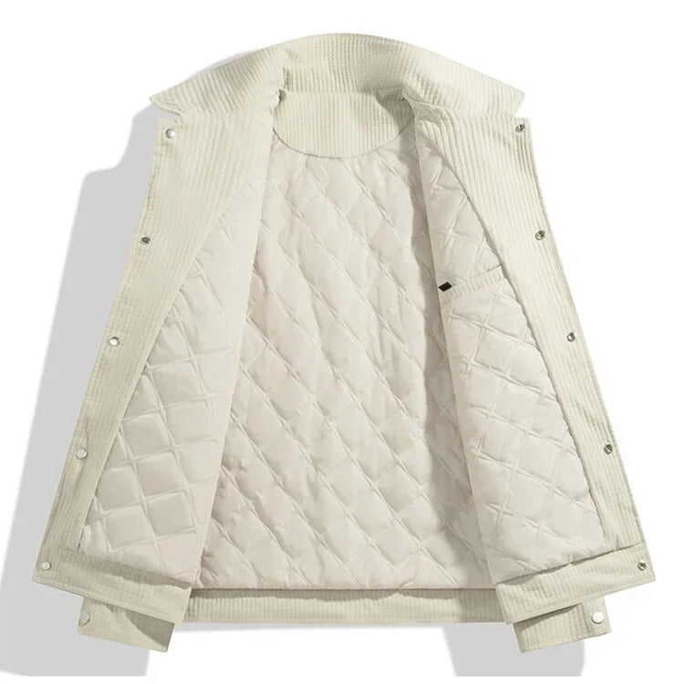 Modern Structured Jacket | Quilted Warmth & Everyday Style