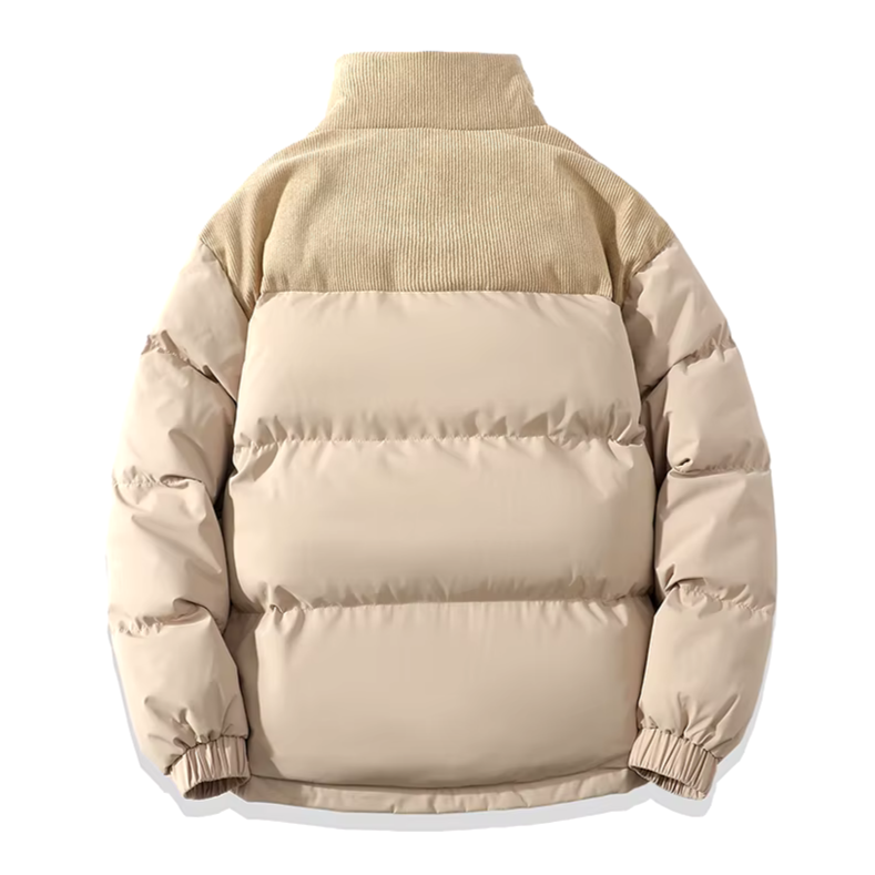 Quilted Relaxed-Fit Coat | Warmth with Modern Texture