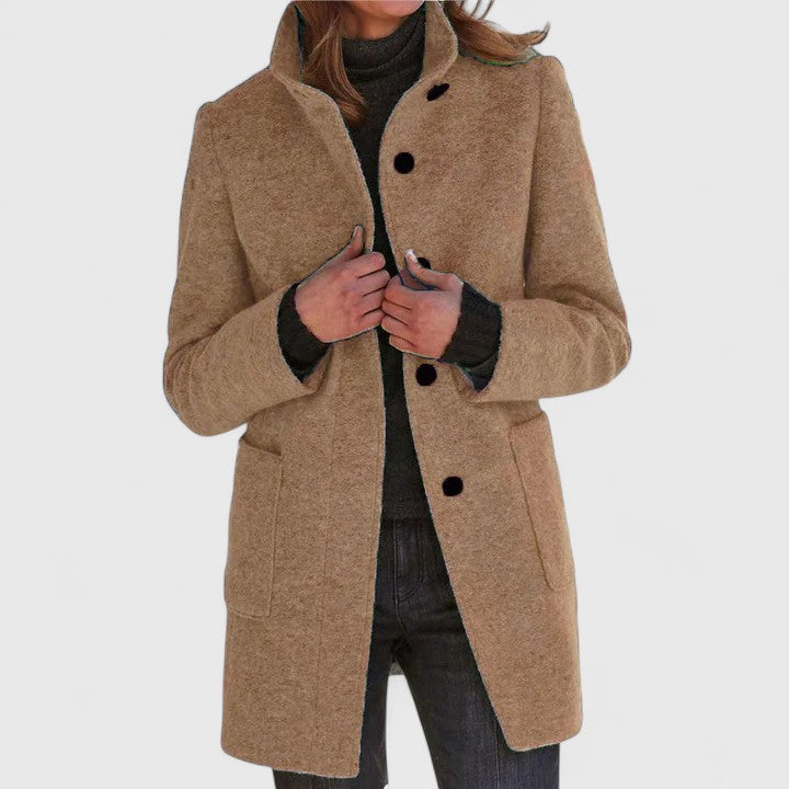 Amelia Jayzmarie Jacket | Timeless Elegance Meets Winter Warmth
