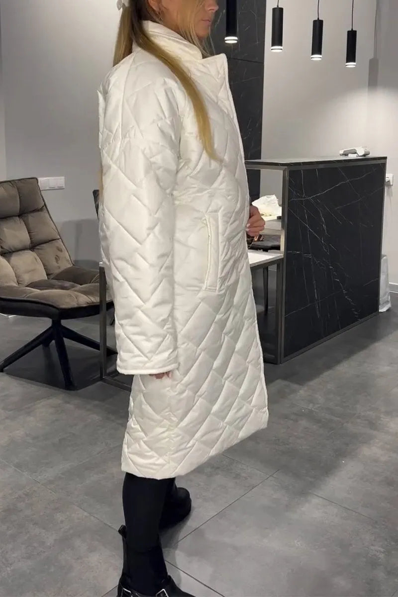 Amelia Amber Coat | Reversible Warmth with Fierce Elegance