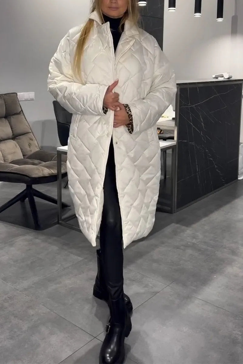 Amelia Amber Coat | Reversible Warmth with Fierce Elegance