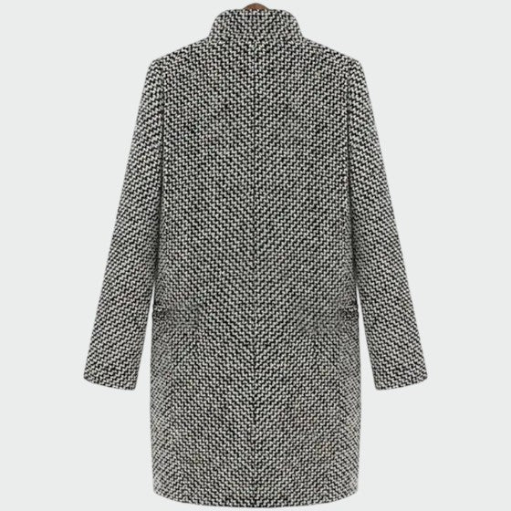 Olivia™ Long Elegant Coat | Timeless Tailoring with Modern Comfort
