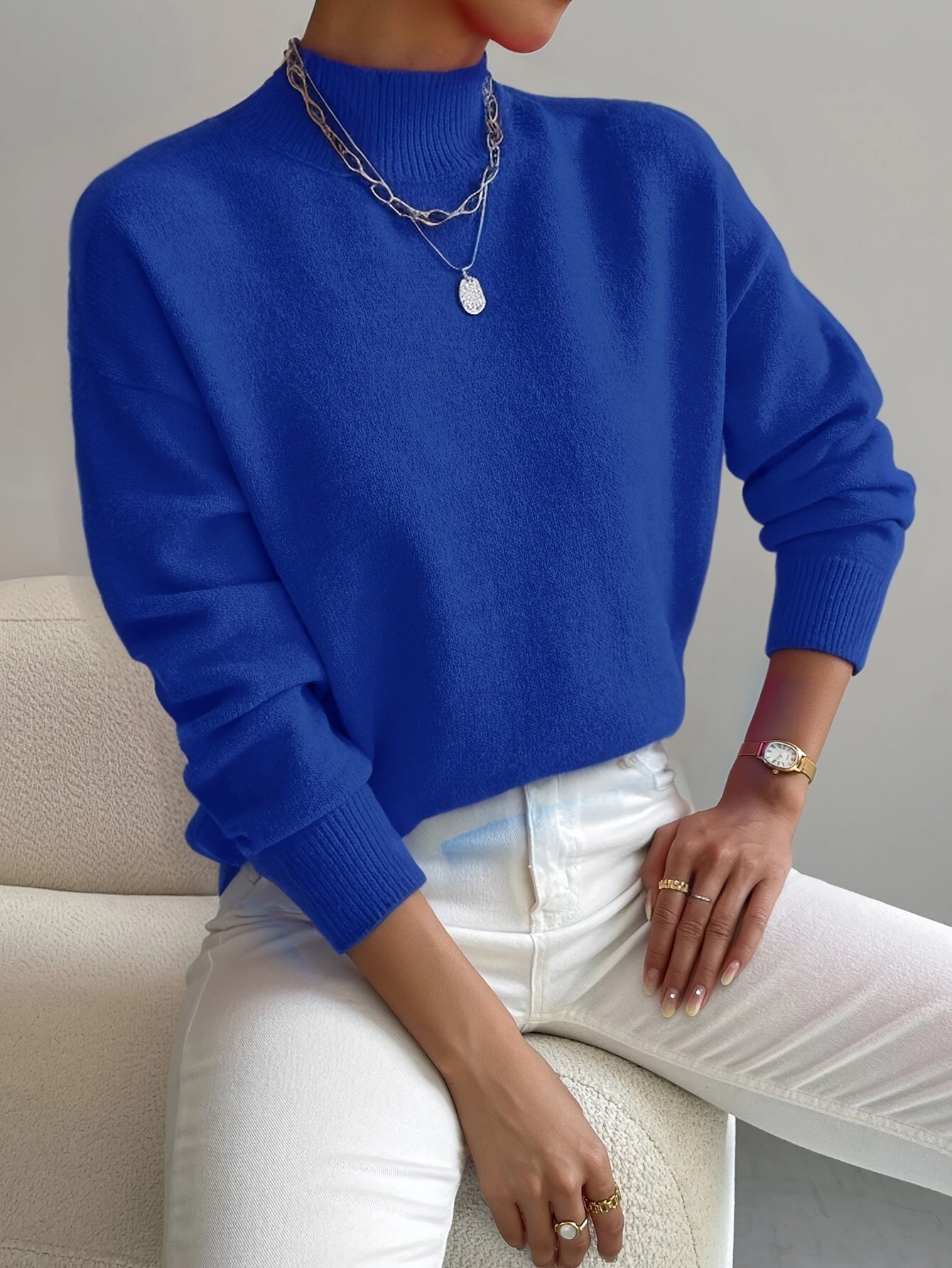 Seraphine™ Roll Neck Jumper | Stylish Warmth for Colder Days