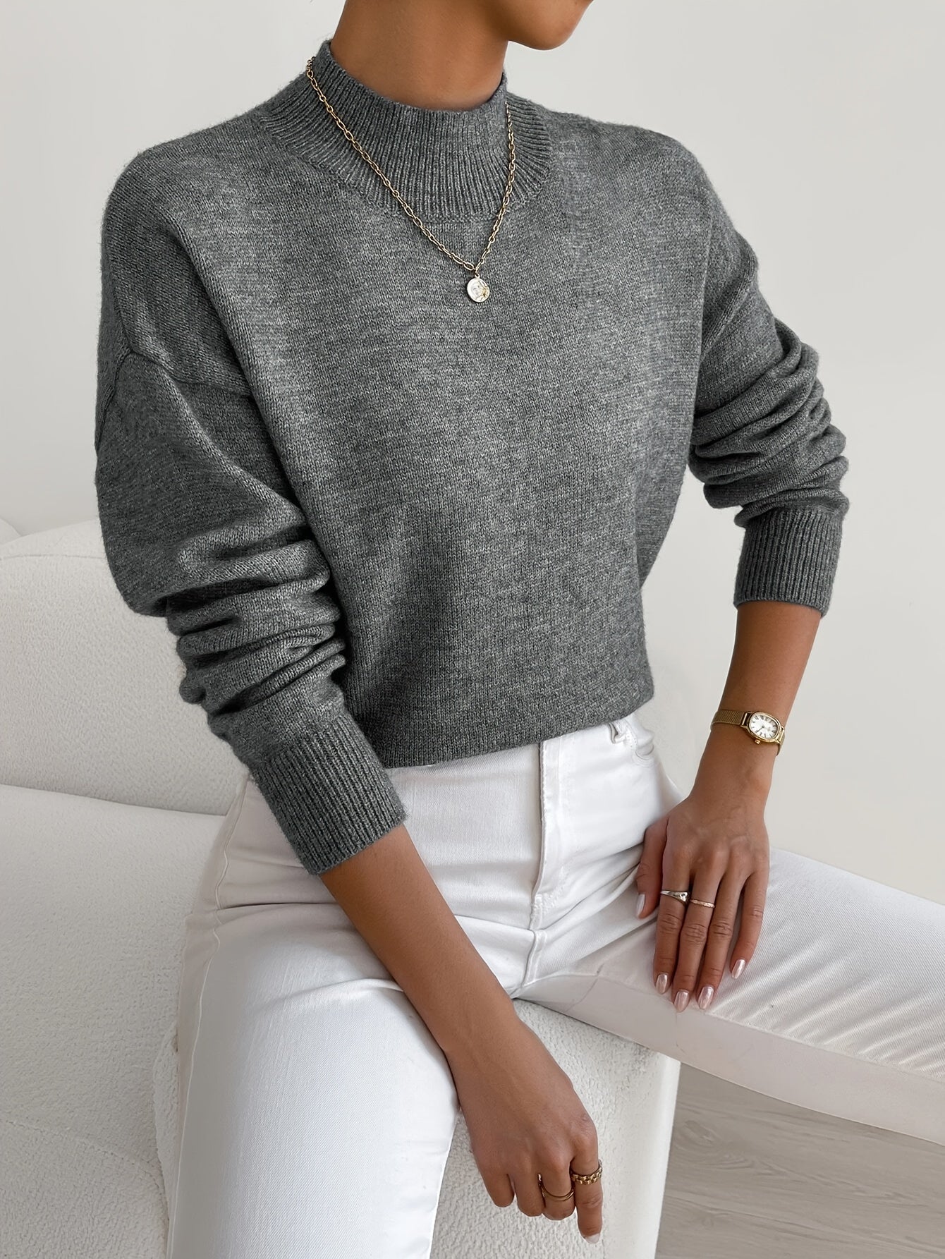 Seraphine™ Roll Neck Jumper | Stylish Warmth for Colder Days