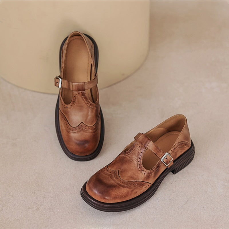 Classic Leather Mary Janes | Timeless Everyday Elegance