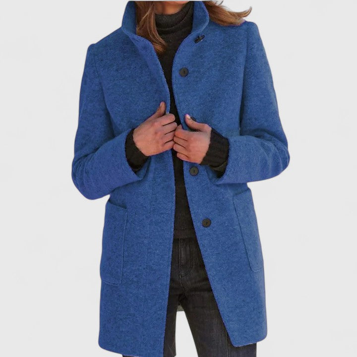 Amelia Jayzmarie Jacket | Timeless Elegance Meets Winter Warmth