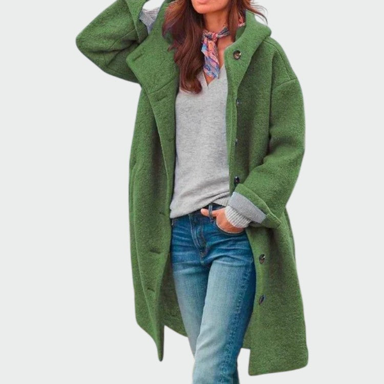 Olivia™ Relaxed-Fit Autumn Coat | Elegant Warmth with Everyday Ease