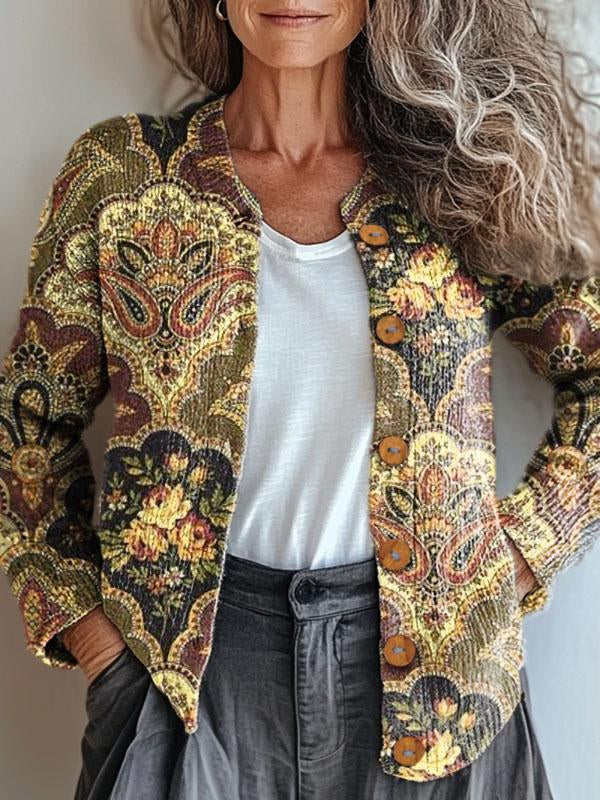 Liv Elegant Vintage-Style Cardigan