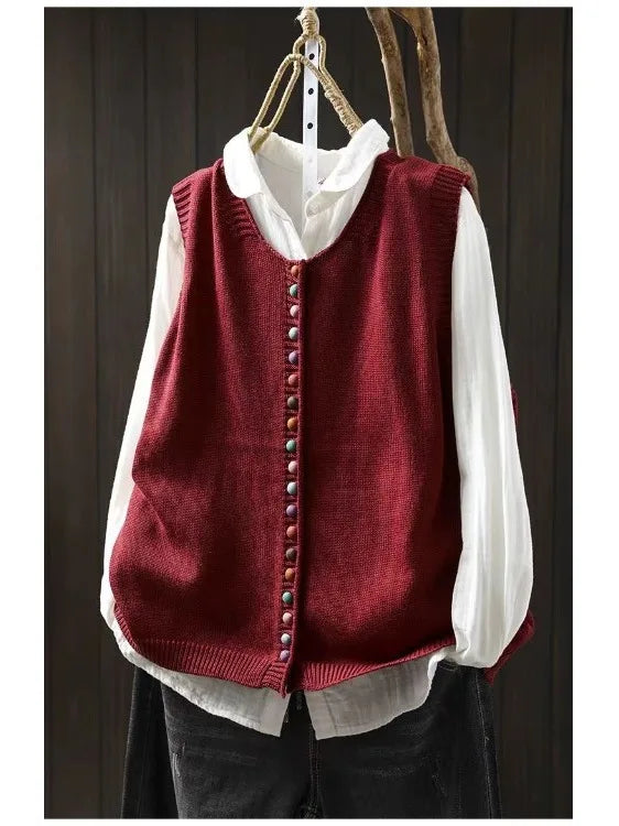 Amelia Relaxed-Fit Knit Cardigan | Timeless Comfort, Effortless Elegance