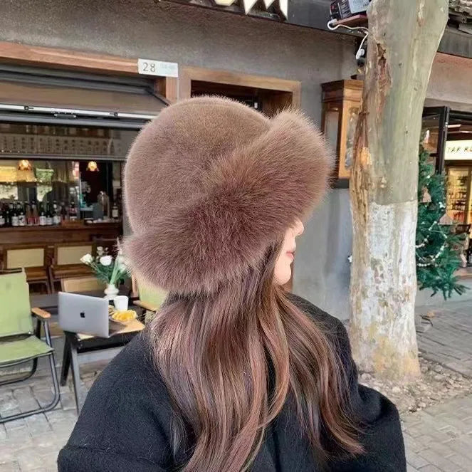 Athena Faux Fur Mongolian Cap | Bold Heritage Style & Winter Warmth