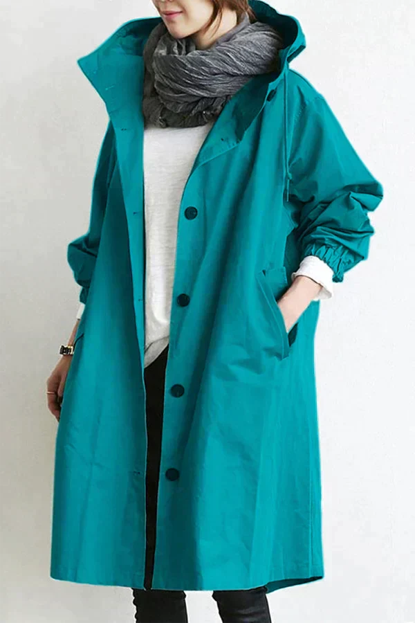 Oversized Water-Repellent Trench | Effortless Everyday Style